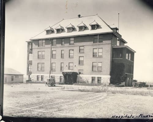 Mount Saint Mary's (Signal Hill) — the original 1913 Weyburn General Hospital